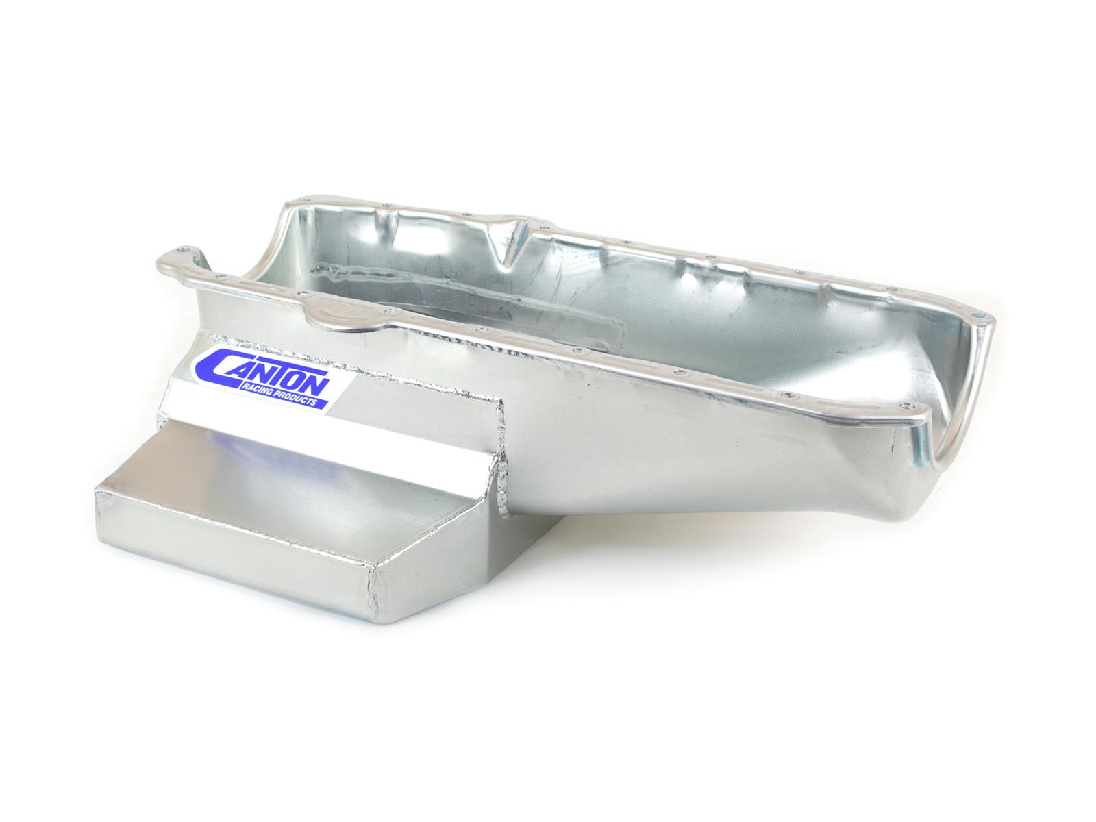 Canton Racing Circle Track Wet Sump Oil Pans 11-122 Pan, Track, Steel,6 qt., Rear Sump, Chevy, Small Block, Each thumbnail 4