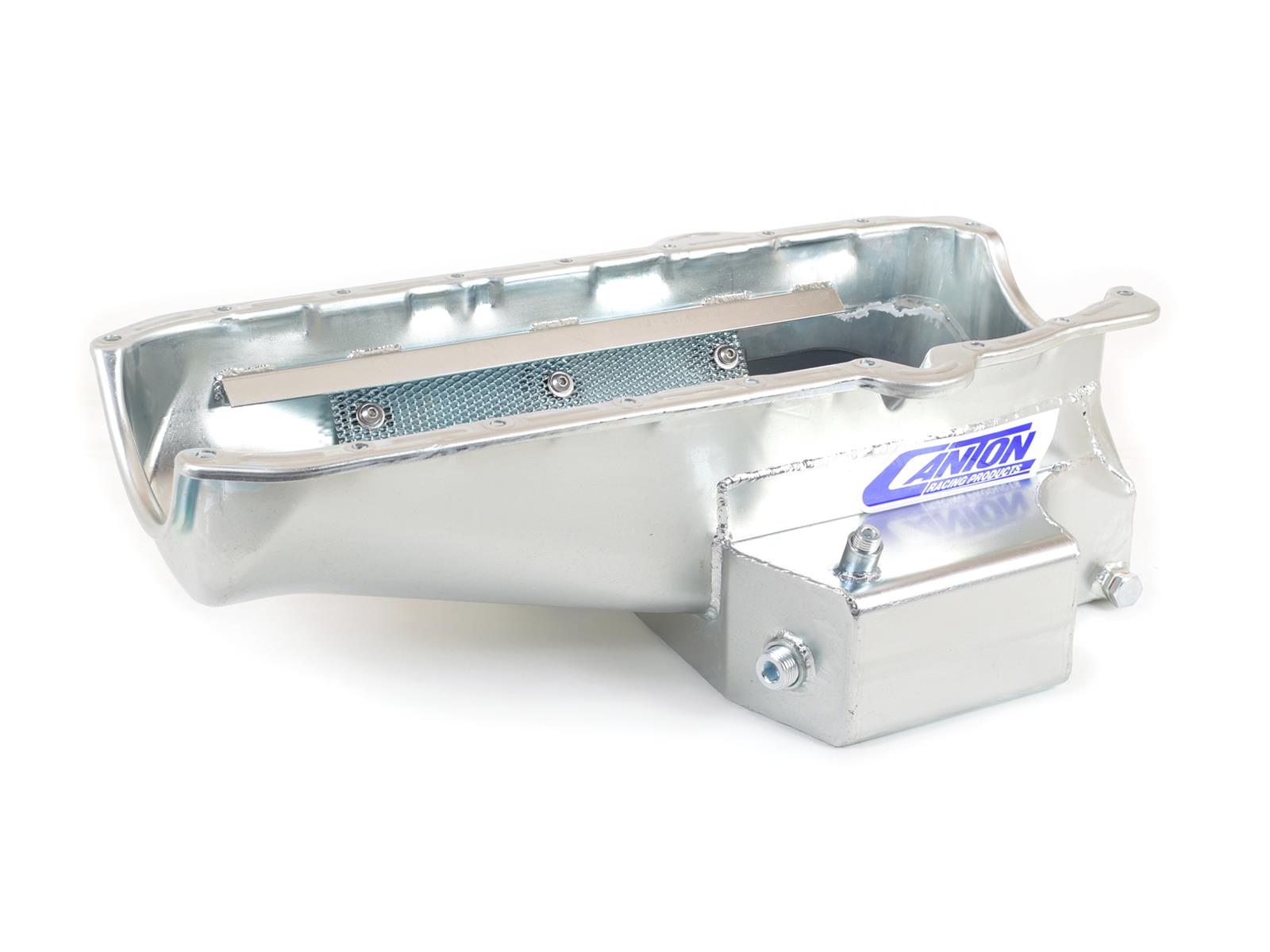 Canton Racing Circle Track Wet Sump Oil Pans 11-122 Pan, Track, Steel,6 qt., Rear Sump, Chevy, Small Block, Each thumbnail 3