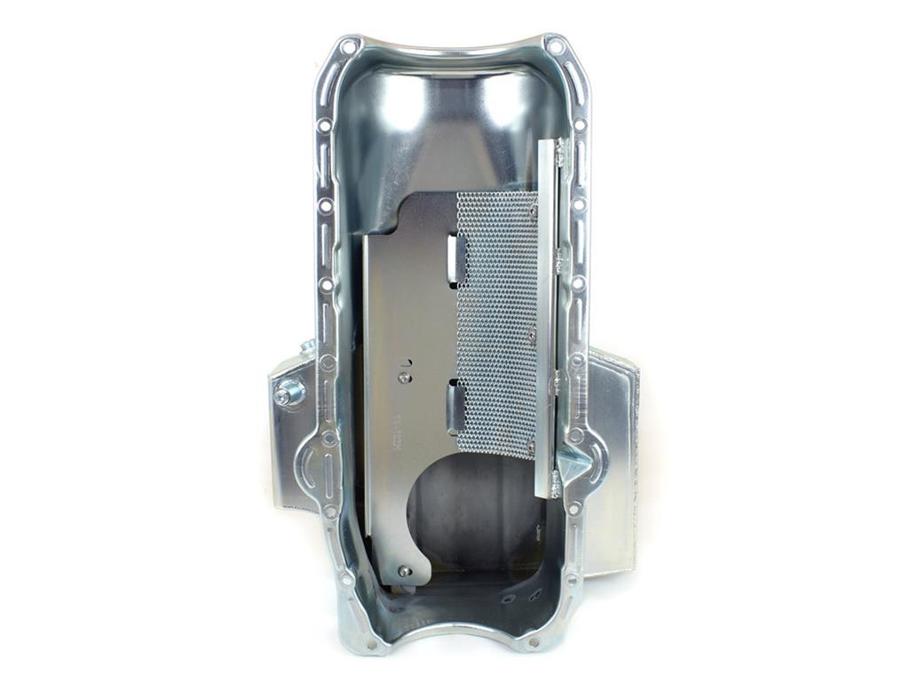 Canton Racing Circle Track Wet Sump Oil Pans 11-122M Pan, Track, Steel, 6 qt., Rear Sump, Chevy, Small Block, Each