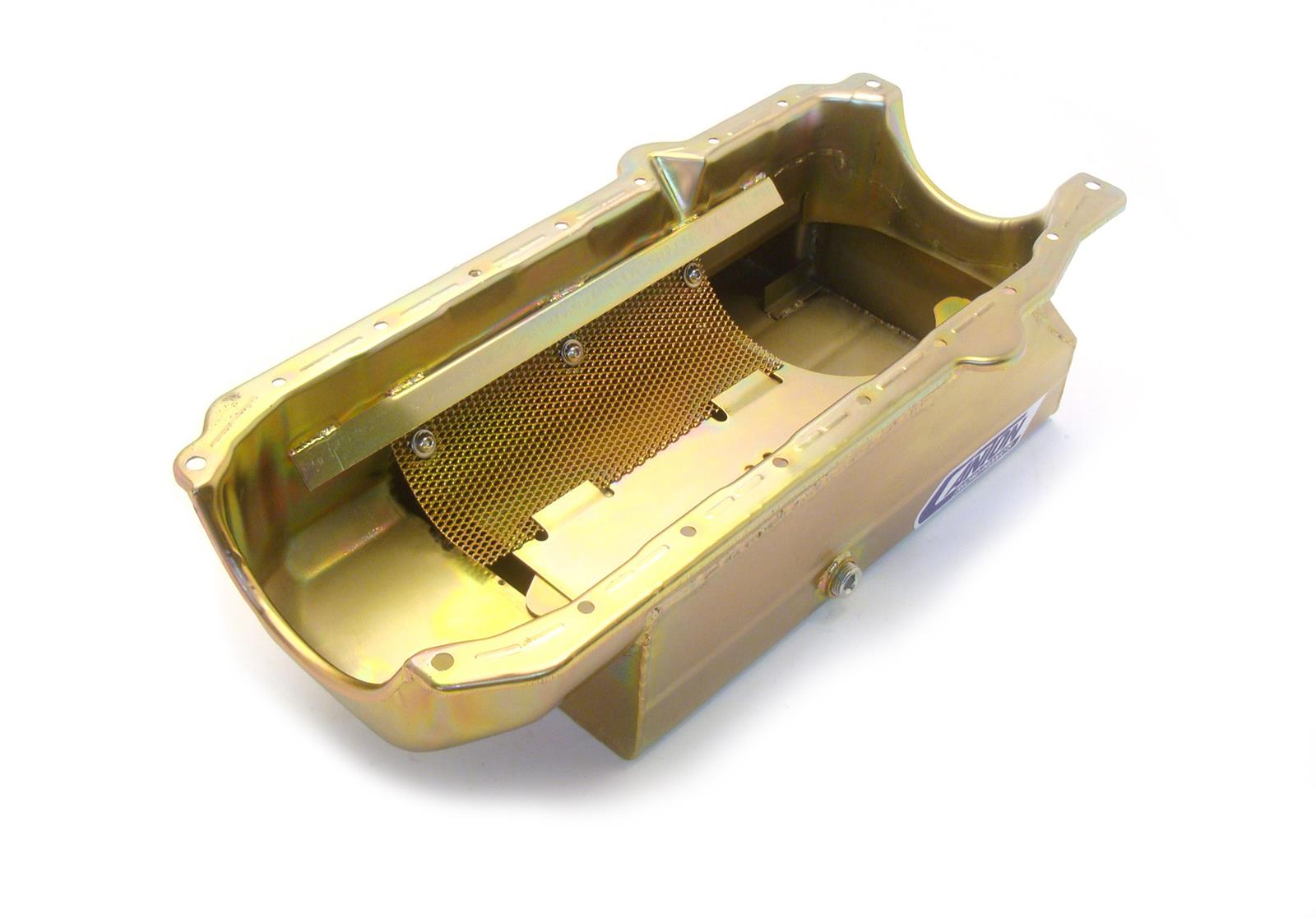 Canton Racing Circle Track Wet Sump Oil Pans 11-180T Pan, Track, Steel, 8 qt., Rear Sump, Chevy, Small Block, Each thumbnail 3