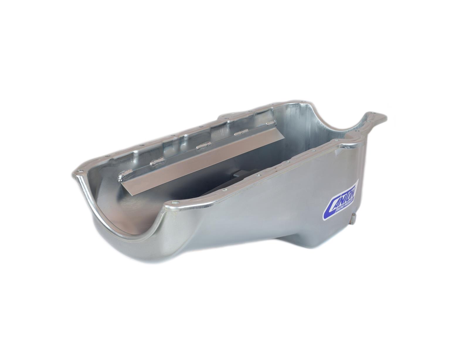 Canton Racing Circle Track Wet Sump Oil Pans 11-200 Pan, Track, Steel, 4 qt., Rear Sump, Chevy, Small Block, Each thumbnail 4