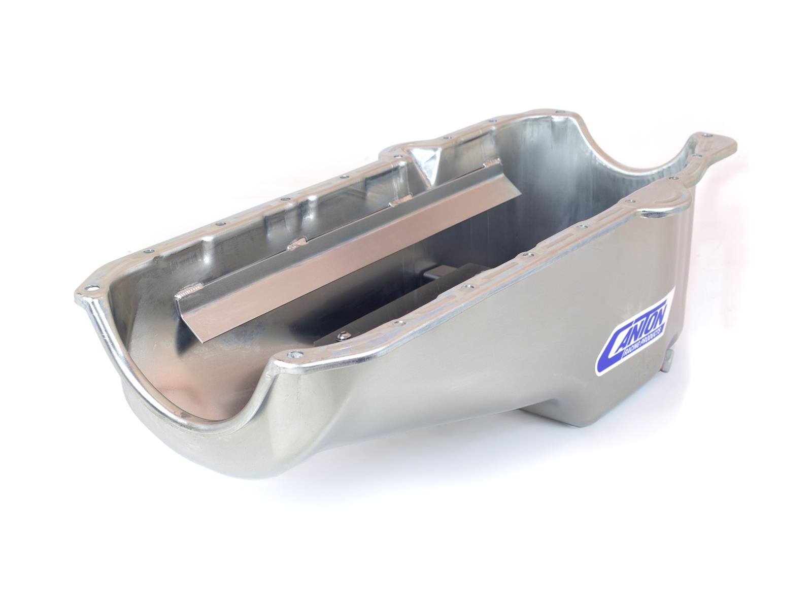 Canton Racing Circle Track Wet Sump Oil Pans 11-200M Pan, Track, Steel, 4 qt., Rear Sump, Chevy, Small Block, Each thumbnail 3