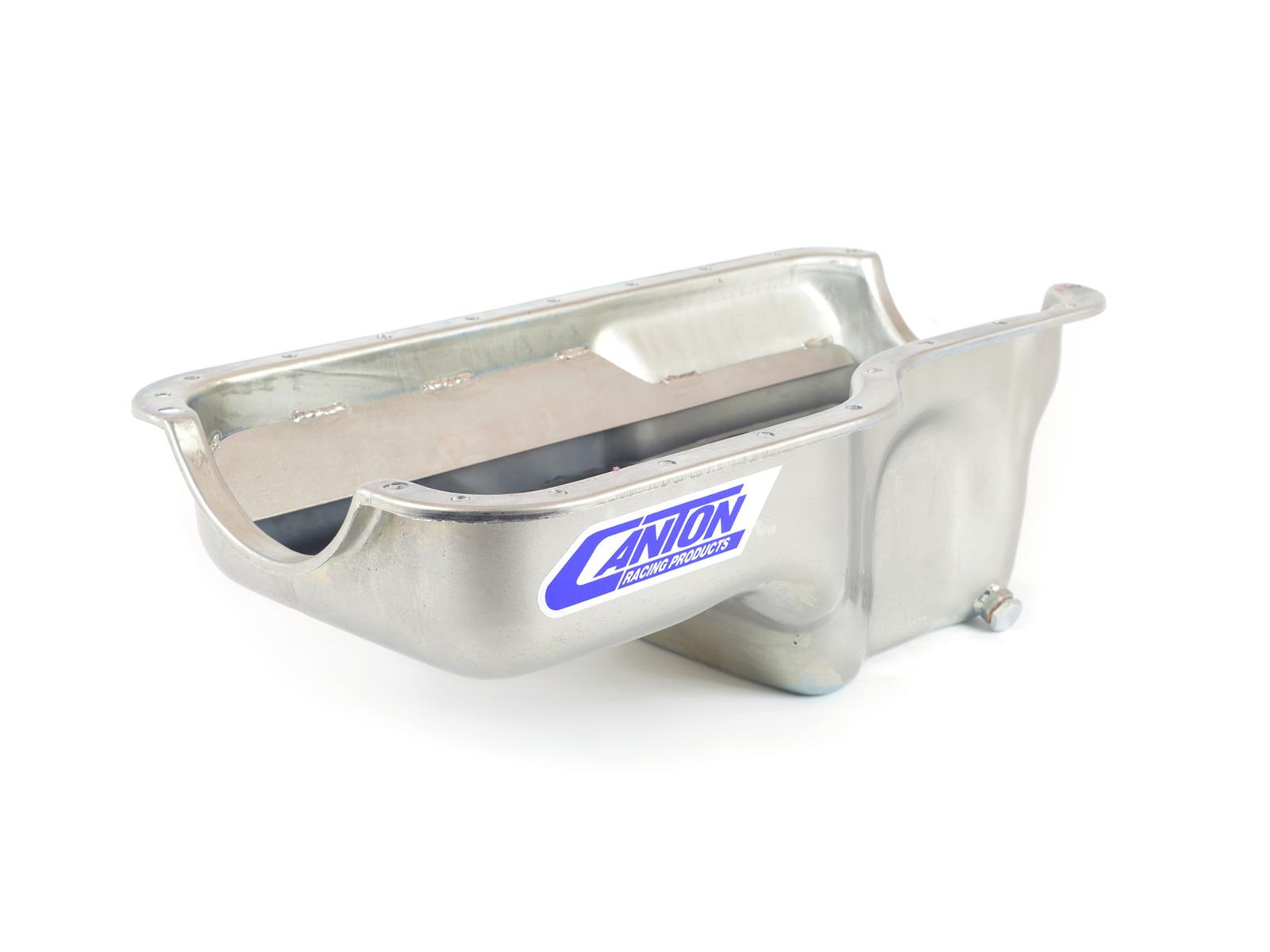 Canton Racing Circle Track Wet Sump Oil Pans 11-900 Pan, Track, Steel, 4 qt., Rear Sump, Ford, 4-Cylinder, 2.3L, Each thumbnail 2