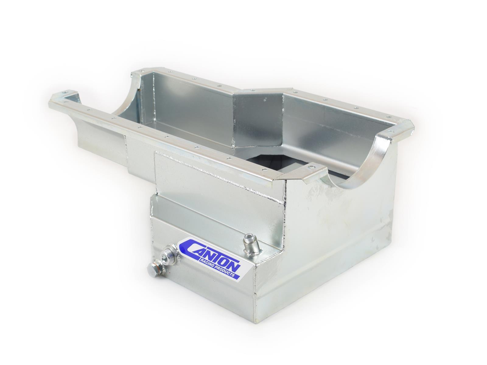 Canton Racing Circle Track Wet Sump Oil Pans 11-920 Pan, Track, Steel, 5.5 qt., Front Sump, Ford, 4-Cylinder, 2.3L, Each thumbnail 4