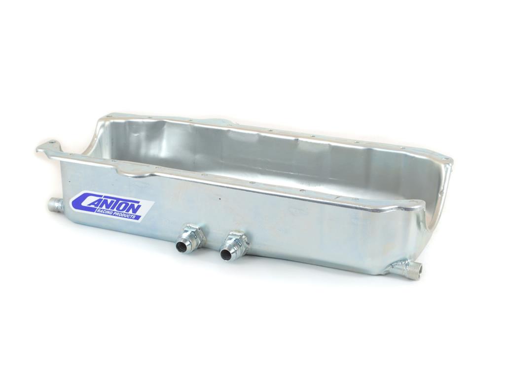 Canton Racing Circle Track Dry Sump Oil Pans 12-101 Pan, Track, Steel, Sump, Rear Sump, Chevy, Small Block, Each thumbnail 3