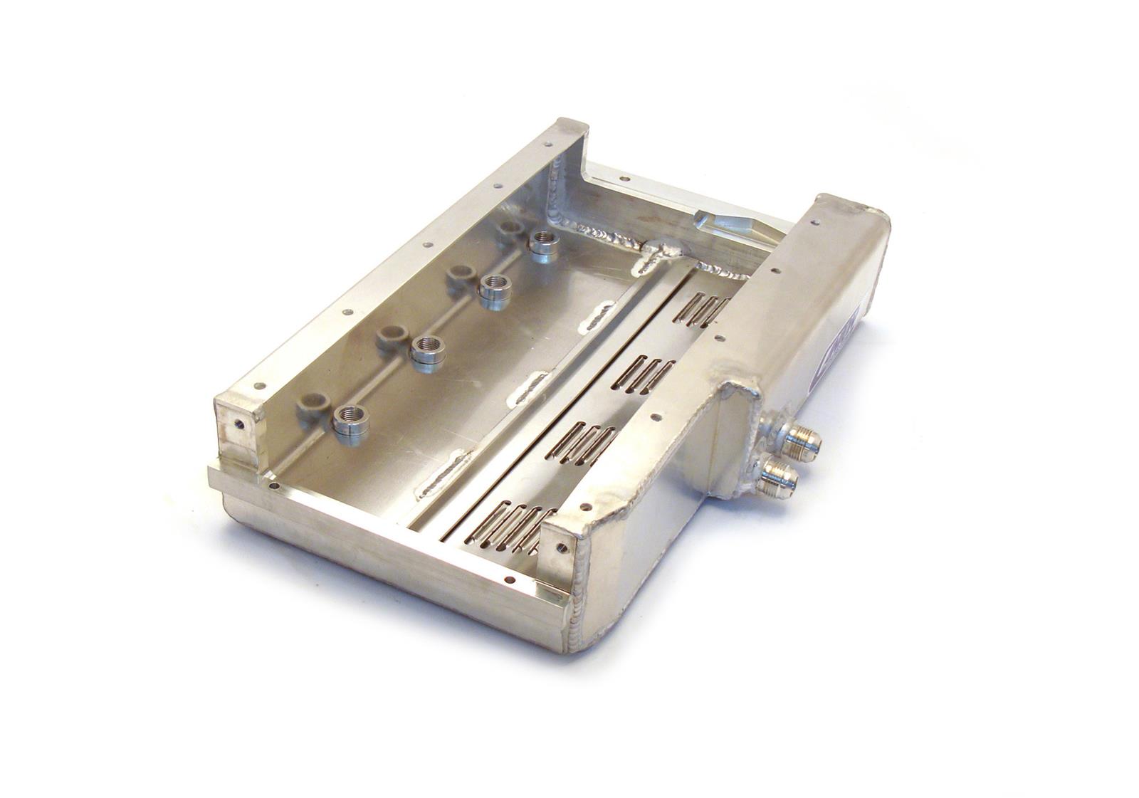 Canton Racing Dart LS Next Dry Sump Oil Pans 12-280A Pan, Sump, Aluminum, Natural, Full Sump, Block, Each thumbnail 2