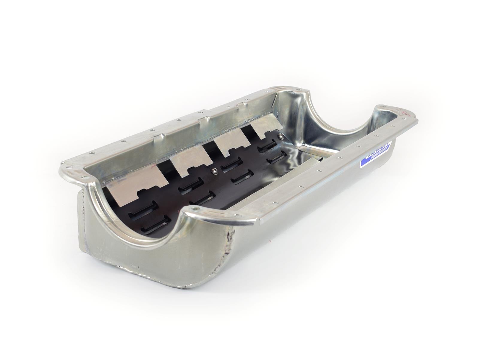 Canton Racing Circle Track Dry Sump Oil Pans 12-444 Pan, Track, Steel, Sump, Rear Sump, Ford, Small Block, 289/302, Each thumbnail 3