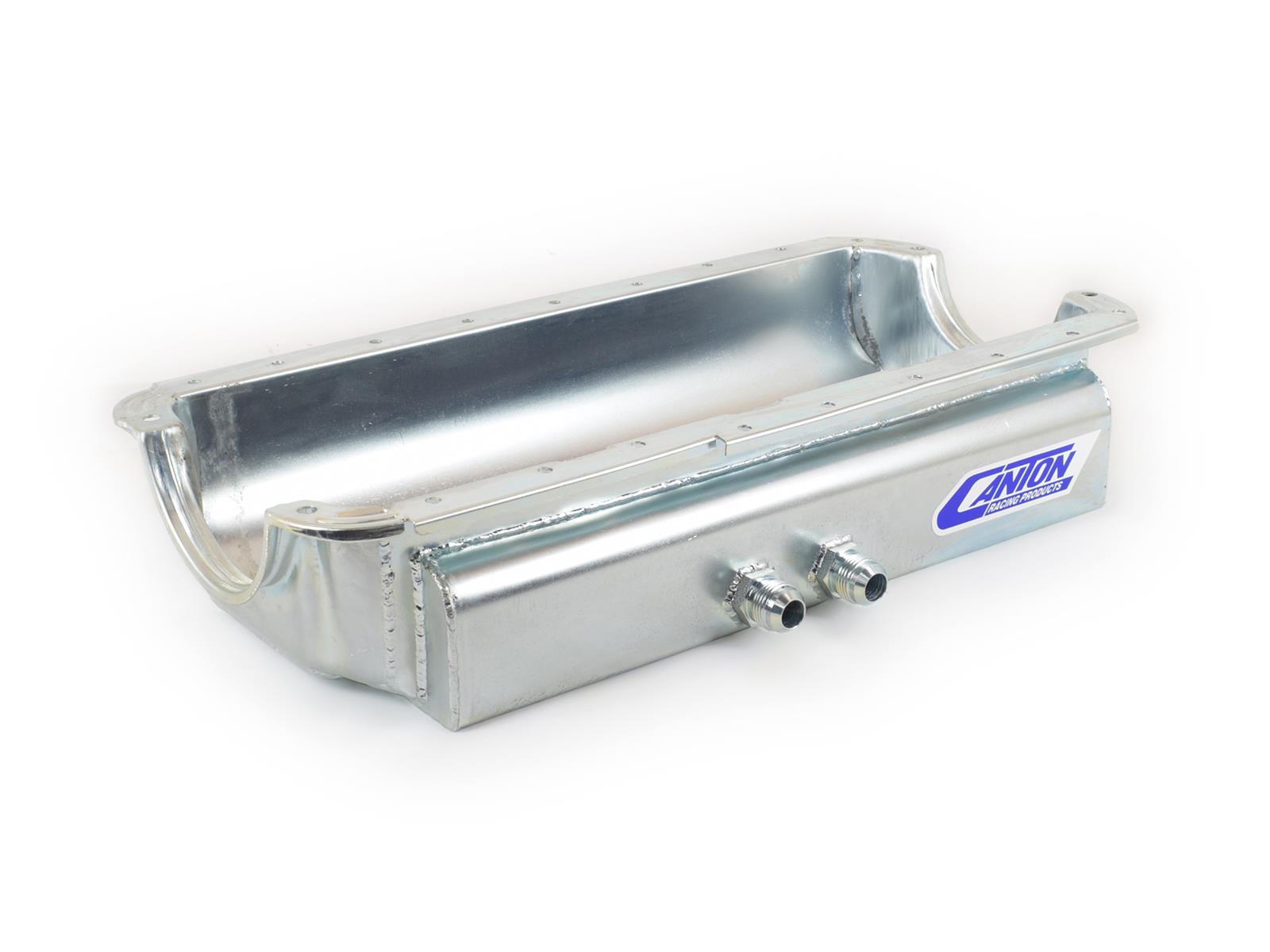 Canton Racing Circle Track Dry Sump Oil Pans 12-464 Pan, Track, Steel, Sump, Rear Sump, Ford, Small Block, 351, Each thumbnail 2