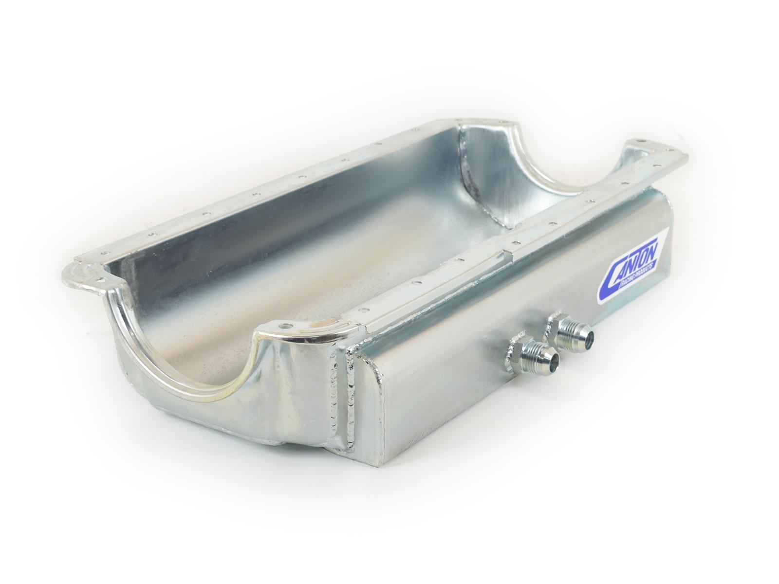 Canton Racing Circle Track Dry Sump Oil Pans 12-464 Pan, Track, Steel, Sump, Rear Sump, Ford, Small Block, 351, Each thumbnail 3