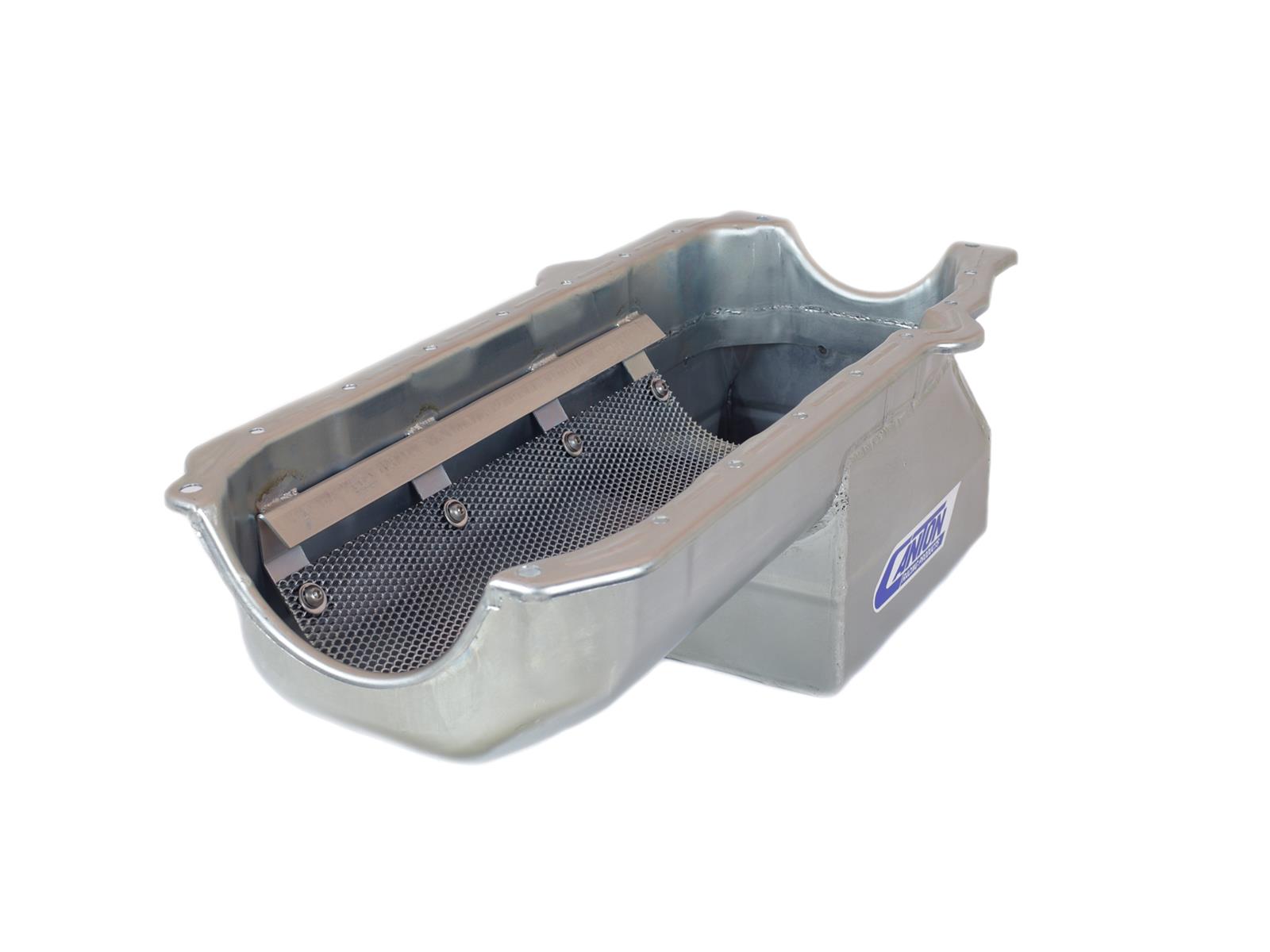 Canton Racing Drag Wet Sump Oil Pans 13-080 Pan, Race, Steel, 5 qt., Rear Sump, Chevy, Small Block, Each thumbnail 2