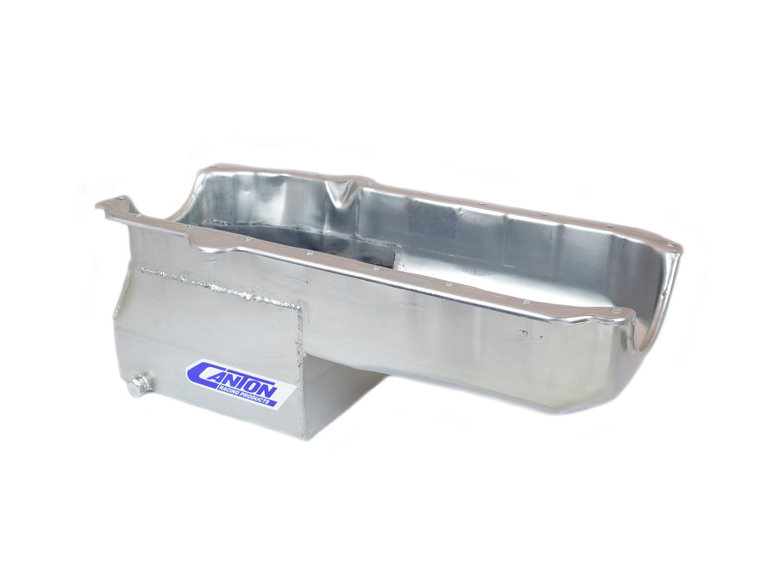 Canton Racing Drag Wet Sump Oil Pans 13-080 Pan, Race, Steel, 5 qt., Rear Sump, Chevy, Small Block, Each thumbnail 4