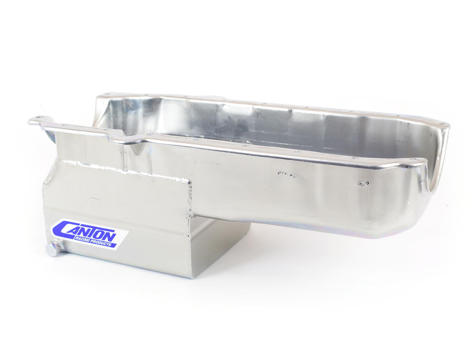Canton Racing Drag Wet Sump Oil Pans 13-080T Pan, Race, Steel, 5 qt., Rear Sump, Chevy, Small Block, Each thumbnail 4