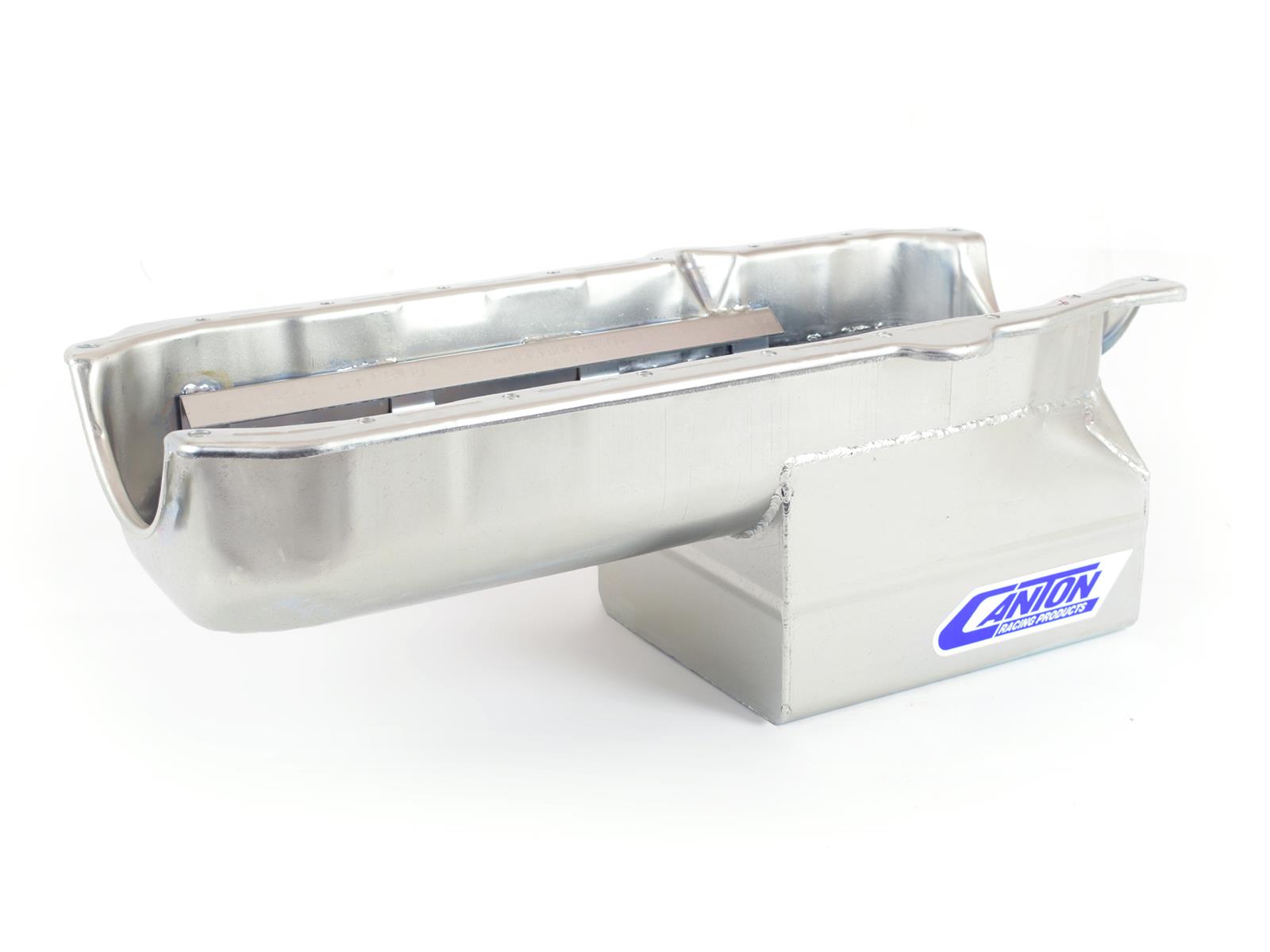 Canton Racing Drag Wet Sump Oil Pans 13-080T Pan, Race, Steel, 5 qt., Rear Sump, Chevy, Small Block, Each thumbnail 3