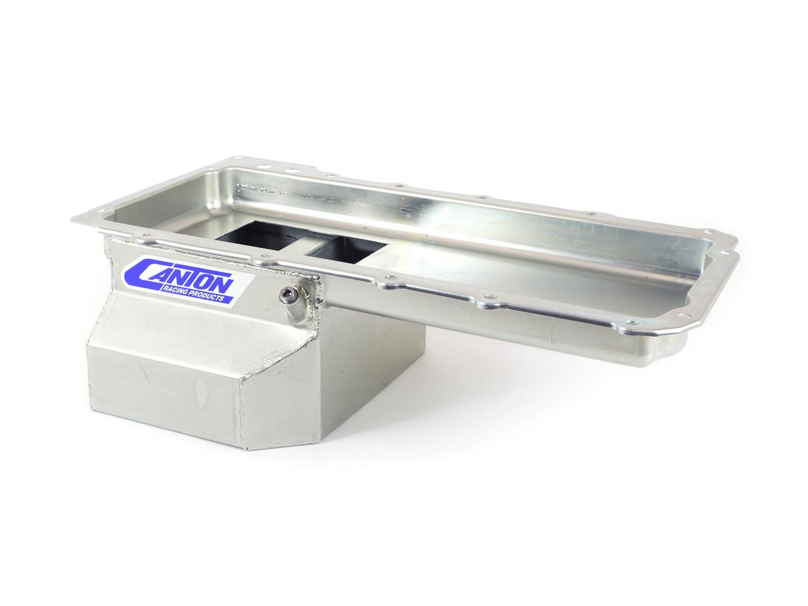Canton Racing Drag Wet Sump Oil Pans 13-274 Pan, Race, Steel, 5.5 qt., Rear Sump, Chevy, Small Block, LS1/LS6, Each