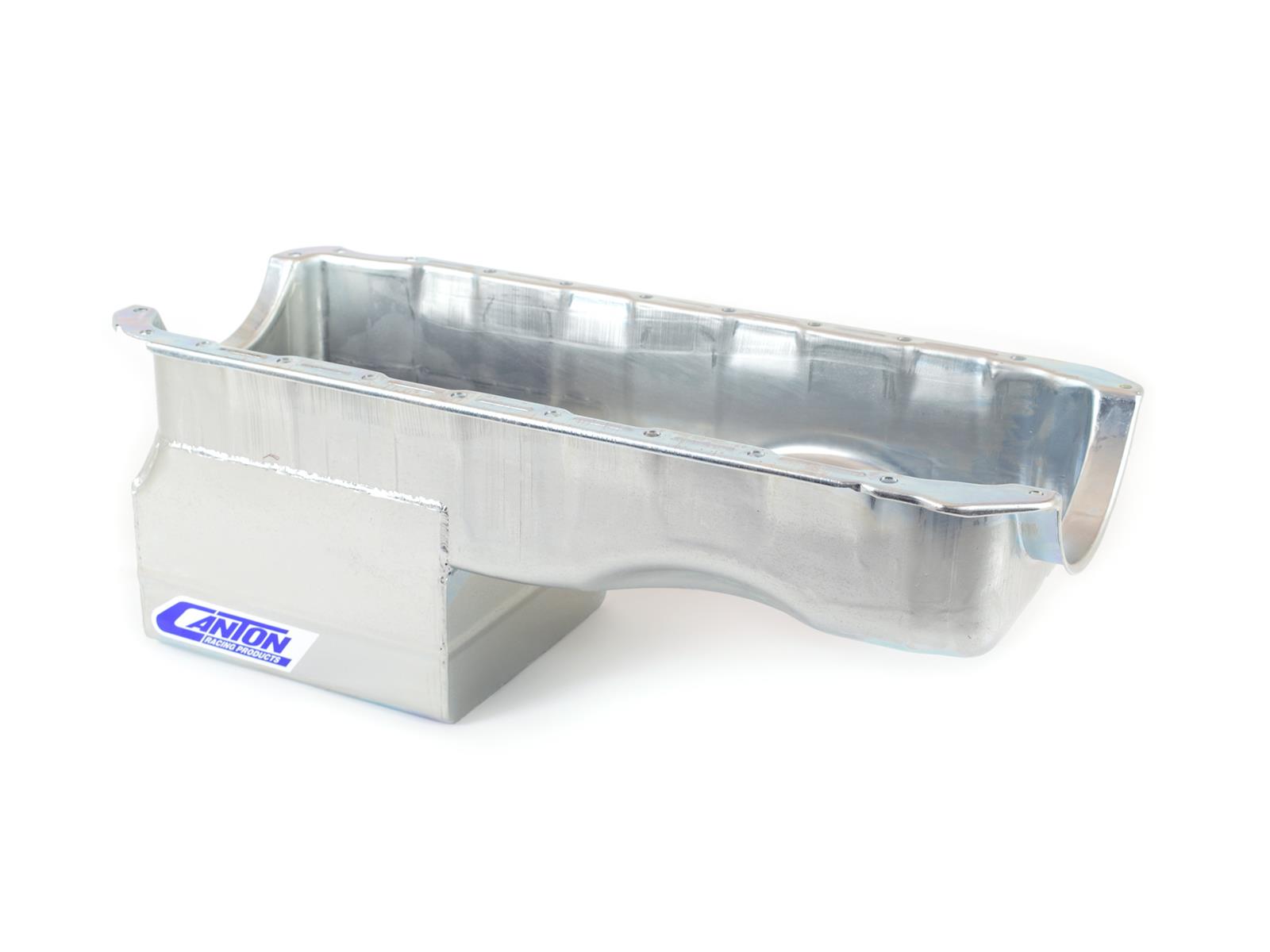 Canton Racing Drag Wet Sump Oil Pans 13-330 Pan, Street/Strip, Steel, 7 qt., Rear Sump, Chevy, Mark IV Big Block, Each thumbnail 3