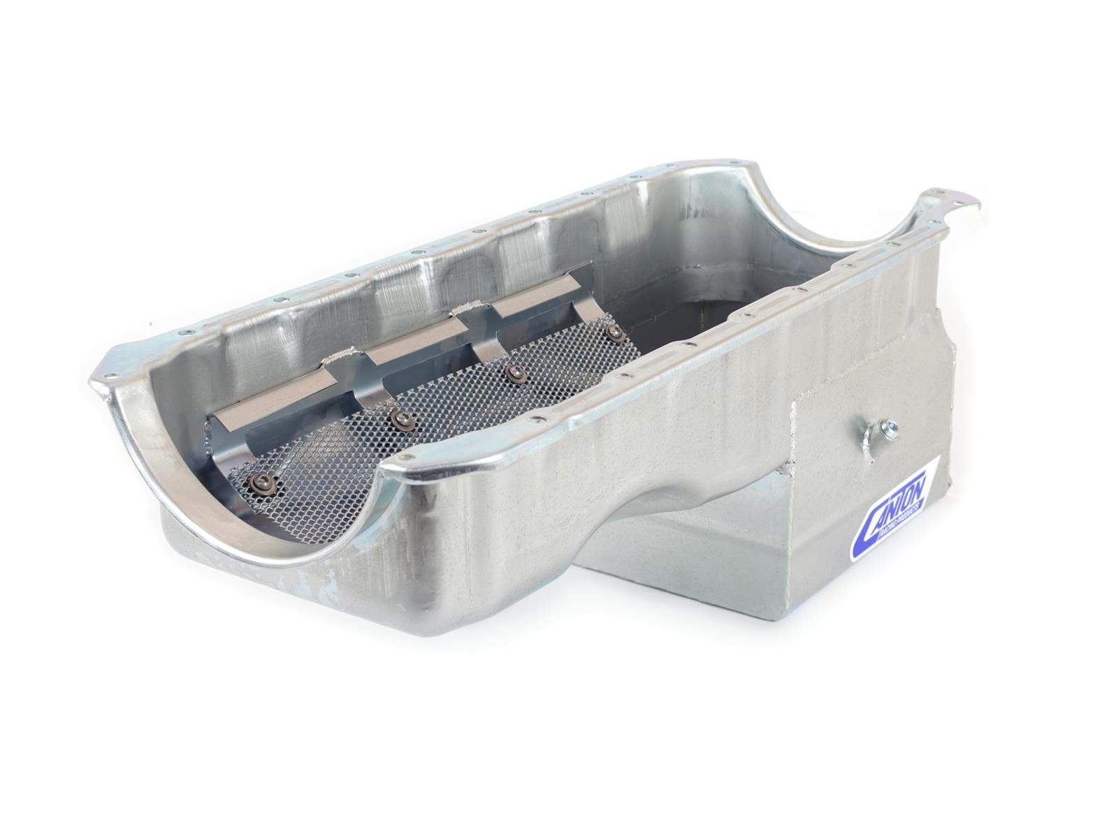 Canton Racing Drag Wet Sump Oil Pans 13-330 Pan, Street/Strip, Steel, 7 qt., Rear Sump, Chevy, Mark IV Big Block, Each