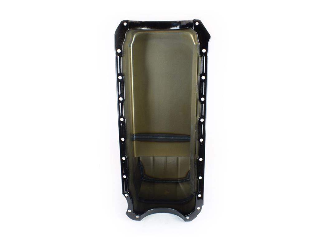 Canton Racing Drag Wet Sump Oil Pans 13-330BLK Pan, Sump, Steel, Black Powdercoated, Rear Sump, 7 Qt., 4.50 in. Stroke, Driver Side Dipstick, Chevy, Big Block, Each thumbnail 4