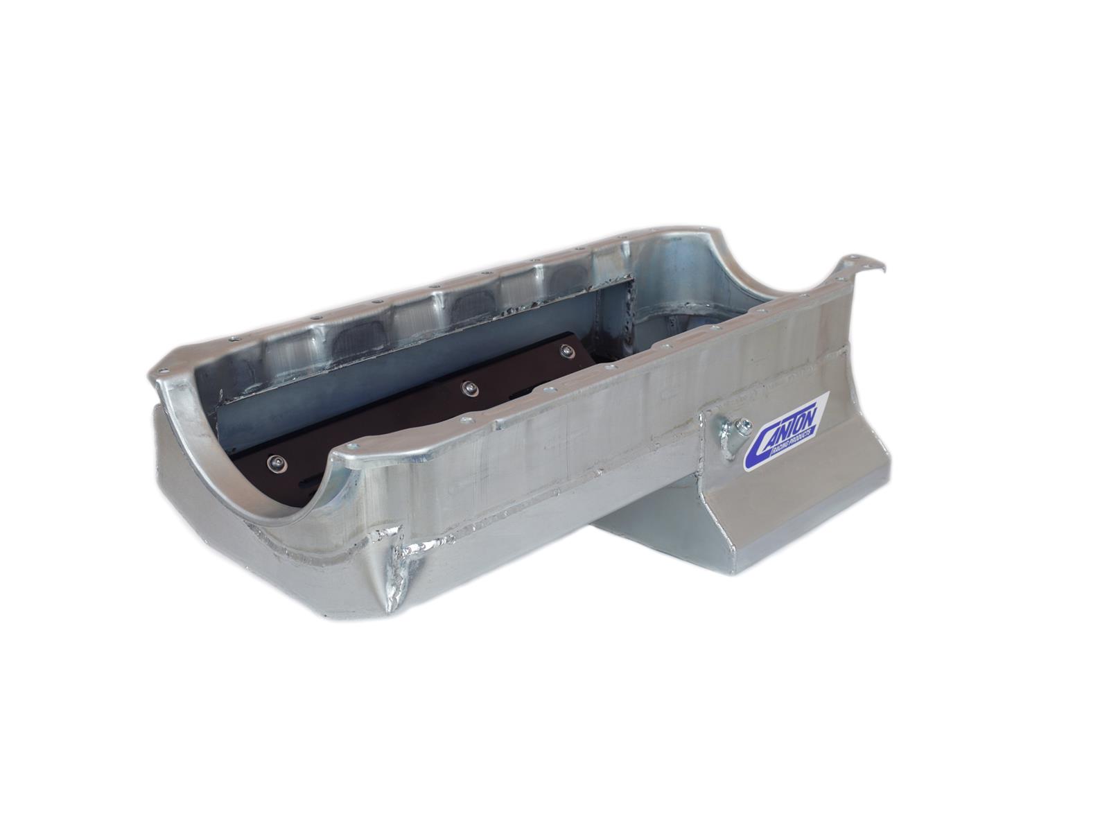Canton Racing Drag Wet Sump Oil Pans 13-344 Pan, Race, Steel, 7 qt., Rear Sump, Chevy, Big Block, Each thumbnail 3