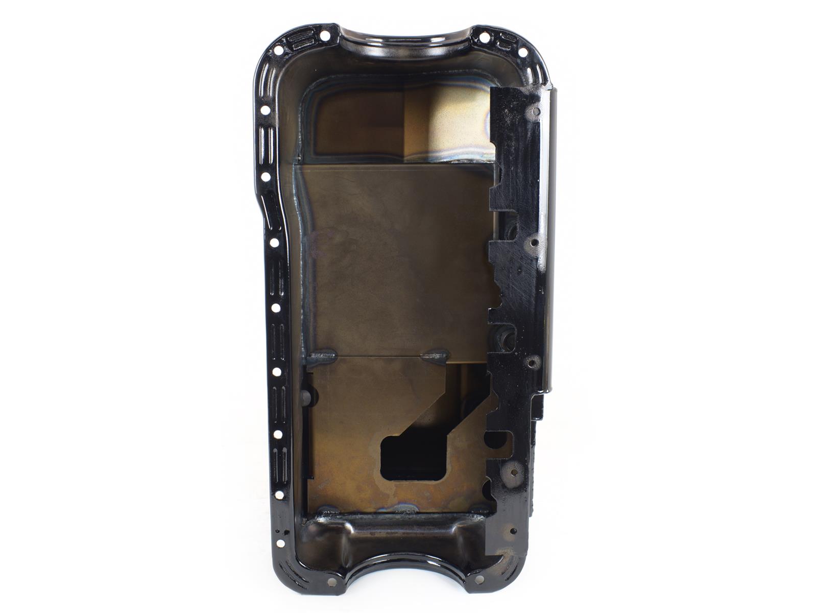 Canton Racing Drag Wet Sump Oil Pans 13-622BLK Pan, Sump, Steel, Black Powdercoated, Rear Sump, 6 Qt., 3.400 in. Stroke, Passenger Side Dipstick, Ford, Small Block Windsor, Each thumbnail 4