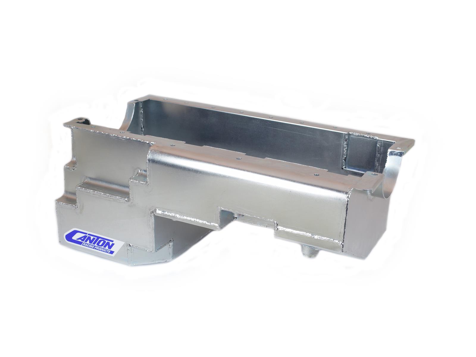 Canton Racing Drag Wet Sump Oil Pans 13-672SV Pan, Race, Steel, 6 qt., Rear Sump, Ford, Small Block, 351, Each thumbnail 2