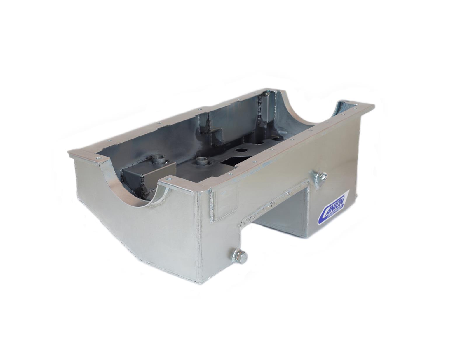 Canton Racing Drag Wet Sump Oil Pans 13-672SV Pan, Race, Steel, 6 qt., Rear Sump, Ford, Small Block, 351, Each thumbnail 4