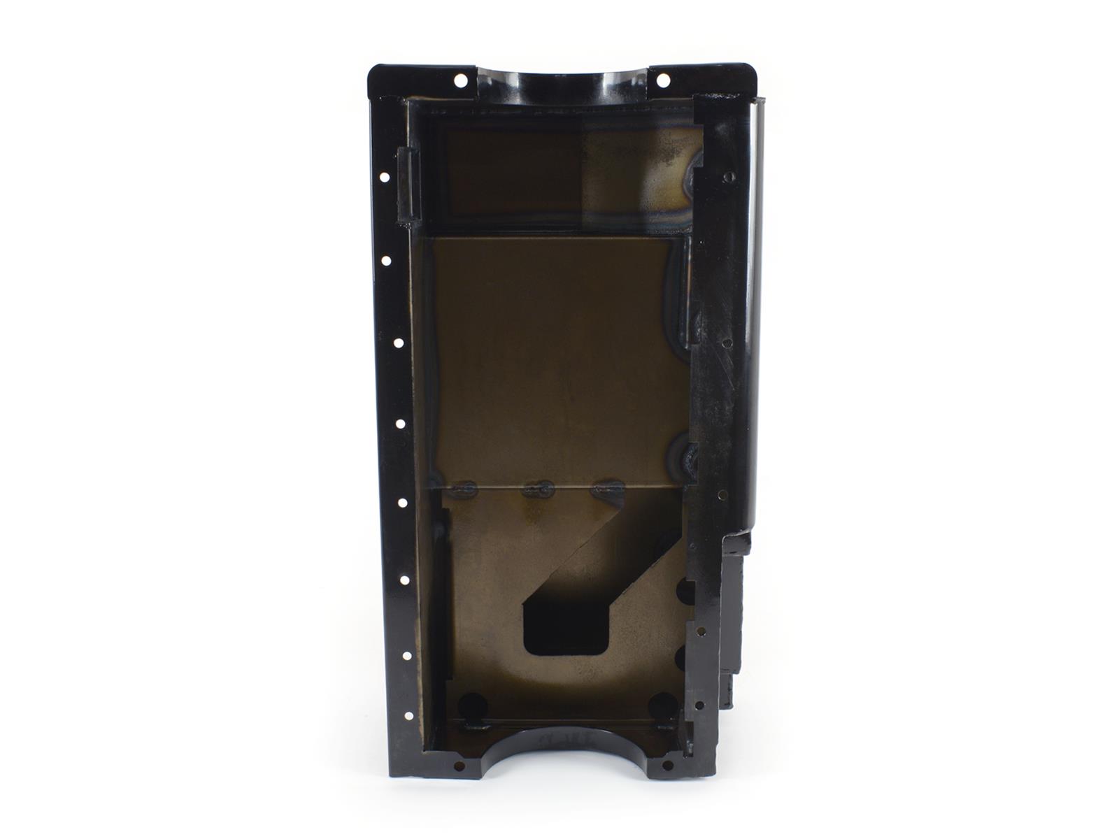 Canton Racing Drag Wet Sump Oil Pans 13-672SVBLK Pan, Engine Swap, Sump, Steel, Black, Rear Sump, 6 Qt., 4 in. Stroke, Driver Side Dipstick, Ford, Small Block Windsor, Each thumbnail 4