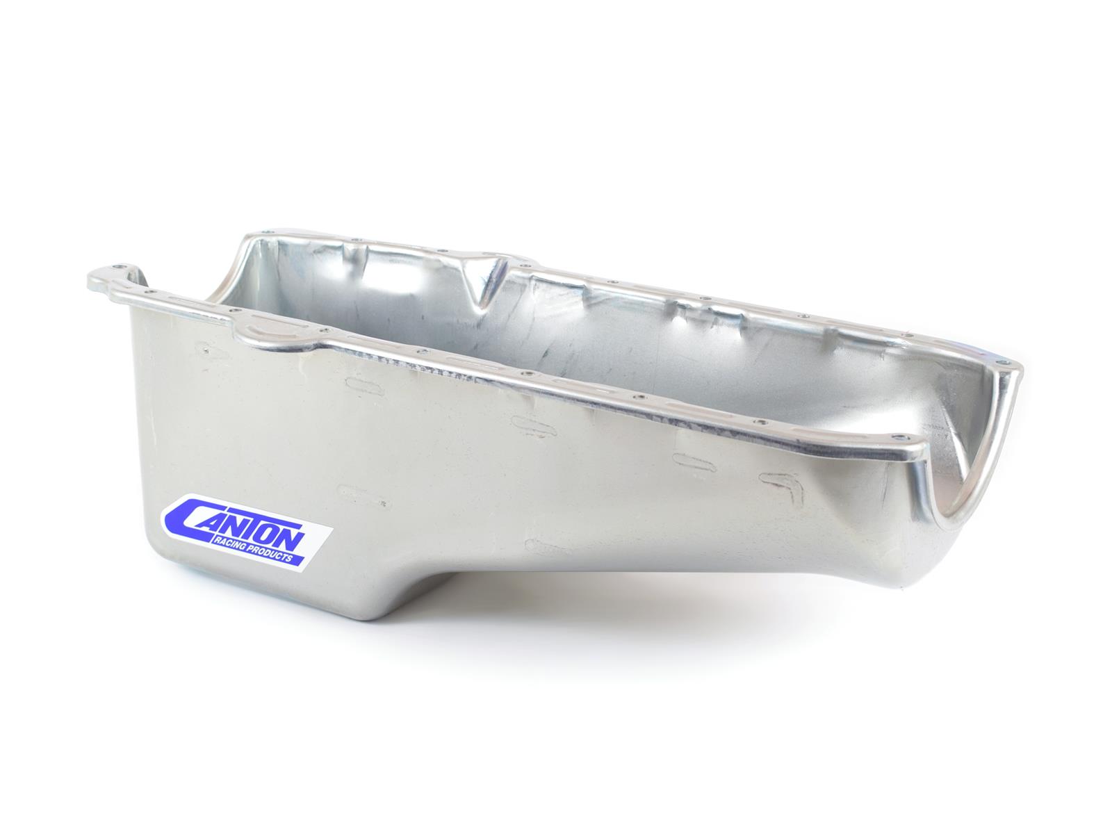 Canton Racing Stock Appearing/Stock Replacement Series Oil Pans 15-010 Pan, Street/Strip, Steel, 4 qt., Rear Sump, Chevy, Small Block, Each thumbnail 4