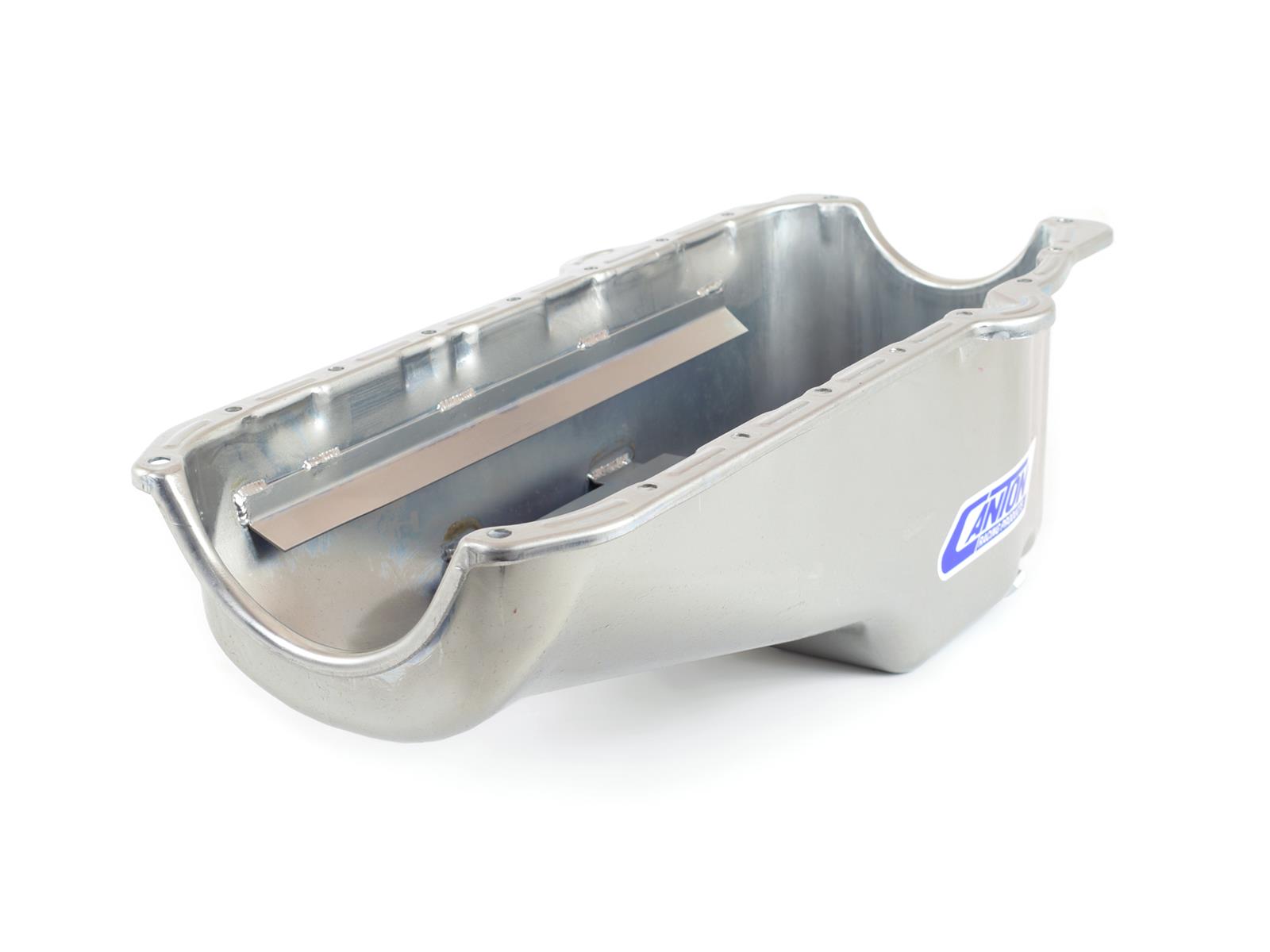 Canton Racing Stock Appearing/Stock Replacement Series Oil Pans 15-010 Pan, Street/Strip, Steel, 4 qt., Rear Sump, Chevy, Small Block, Each thumbnail 2