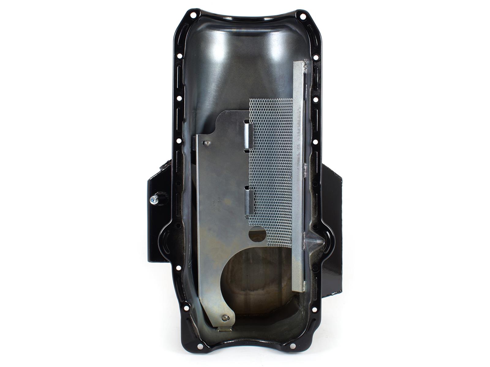 Canton Racing Road Race Series Wet Sump Oil Pans for 1984-1991 CORVETTE - 15-240MBLK Pan, Sump, Steel, Black Powdercoated, Rear Sump, 6 Qt., 3.75 in. Stroke, Passenger Side Dipstick, Chevy, Small Block, Each thumbnail 4