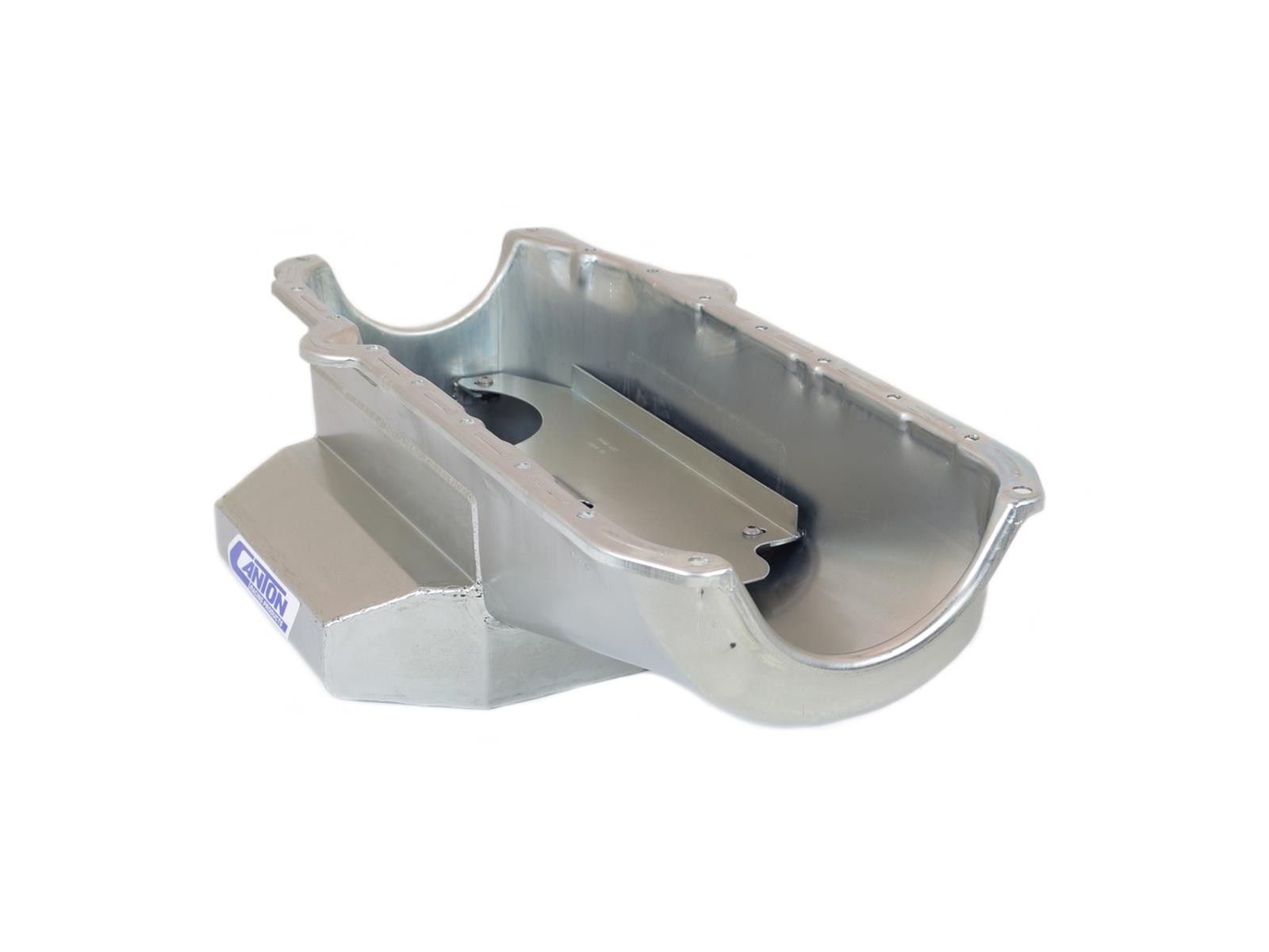 Canton Racing Road Race Series Wet Sump Oil Pans for 1984-1991 CORVETTE - 15-240T Pan, Race, Steel, 6 qt., Rear Sump, Chevy, Small Block, Each thumbnail 4
