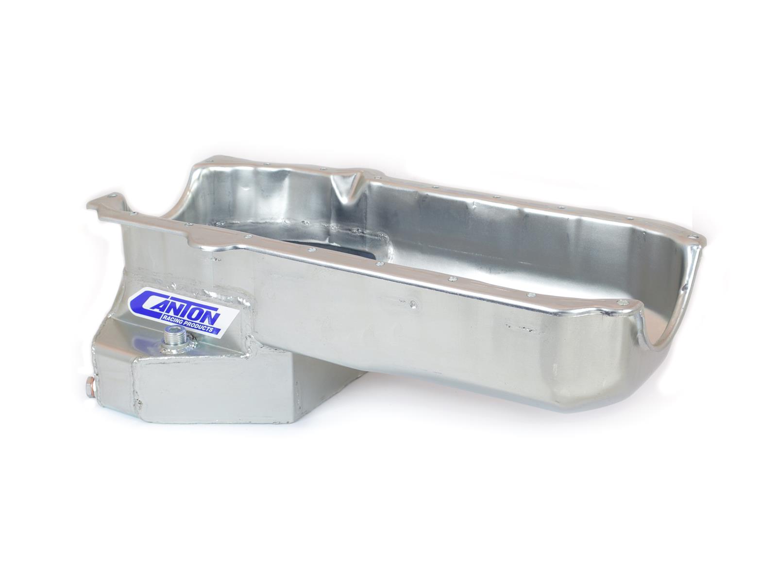 Canton Racing Road Race Series Wet Sump Oil Pans for 1982-1992 CAMARO, FIREBIRD - 15-244 Pan, Race, Steel, 5 qt., Rear Sump, Chevy, Small Block, Each thumbnail 3