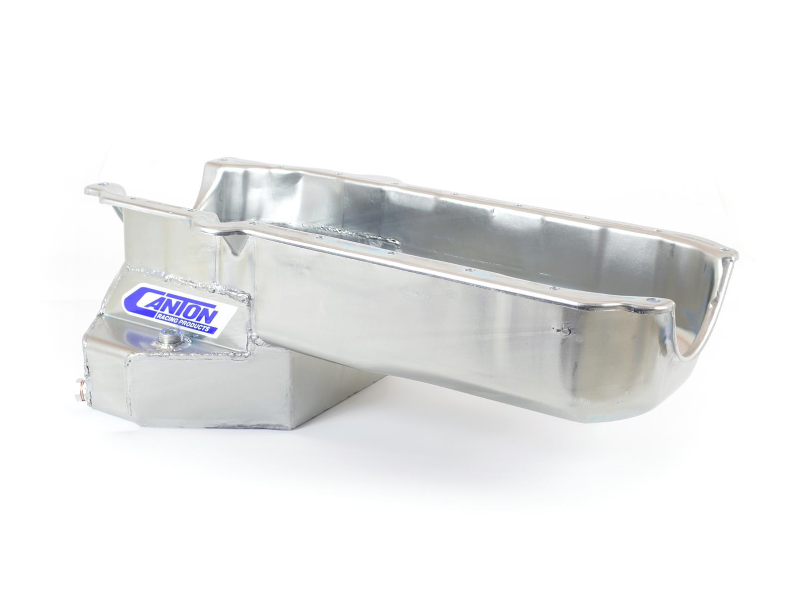 Canton Racing Road Race Series Wet Sump Oil Pans for 1982-1992 CAMARO, FIREBIRD - 15-244T Pan, Race, Steel, 5 qt., Rear Sump, Chevy, Small Block,1986 and Later, Each thumbnail 4