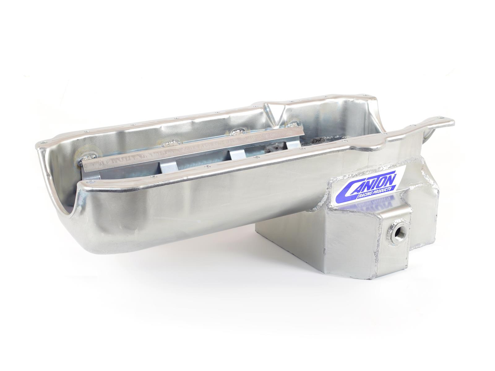 Canton Racing Road Race Series Wet Sump Oil Pans for 1982-1992 CAMARO, FIREBIRD - 15-244T Pan, Race, Steel, 5 qt., Rear Sump, Chevy, Small Block,1986 and Later, Each thumbnail 3