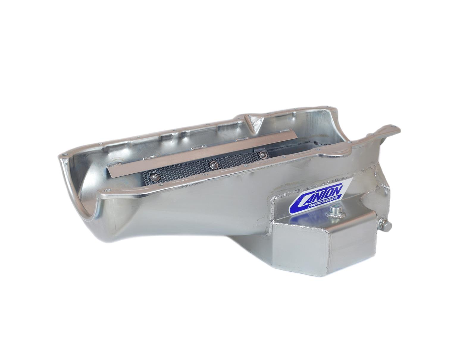 Canton Racing Road Race Series Wet Sump Oil Pans 15-250T Pan, Race, Steel, 6 qt., Rear Sump, Chevy, Small Block, Each thumbnail 3