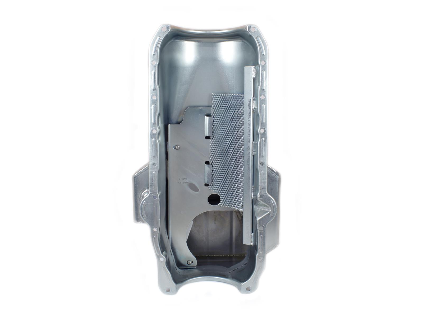 Canton Racing Road Race Series Wet Sump Oil Pans 15-250T Pan, Race, Steel, 6 qt., Rear Sump, Chevy, Small Block, Each