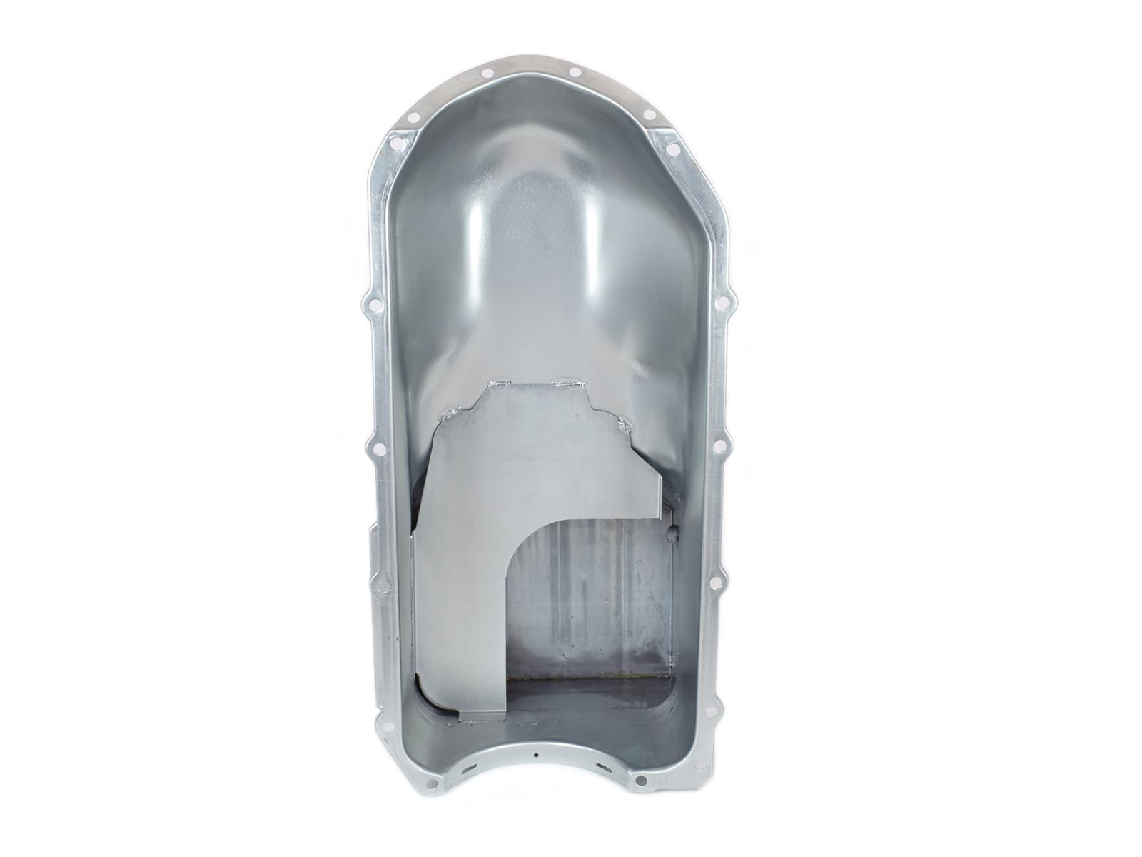 Canton Racing Street/Strip Wet Sump Oil Pans 15-400 Pan, Steet/Strip, Steel, 5.5 qt., Rear Sump, Pontiac V8, Each thumbnail 2