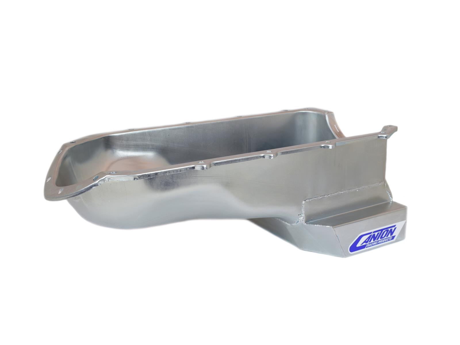 Canton Racing Road Race Series Wet Sump Oil Pans 15-444 Pan, Sump, Steel, 7 qt., Rear Sump, 8 in. Pan Depth, Pontiac V8, Each thumbnail 3
