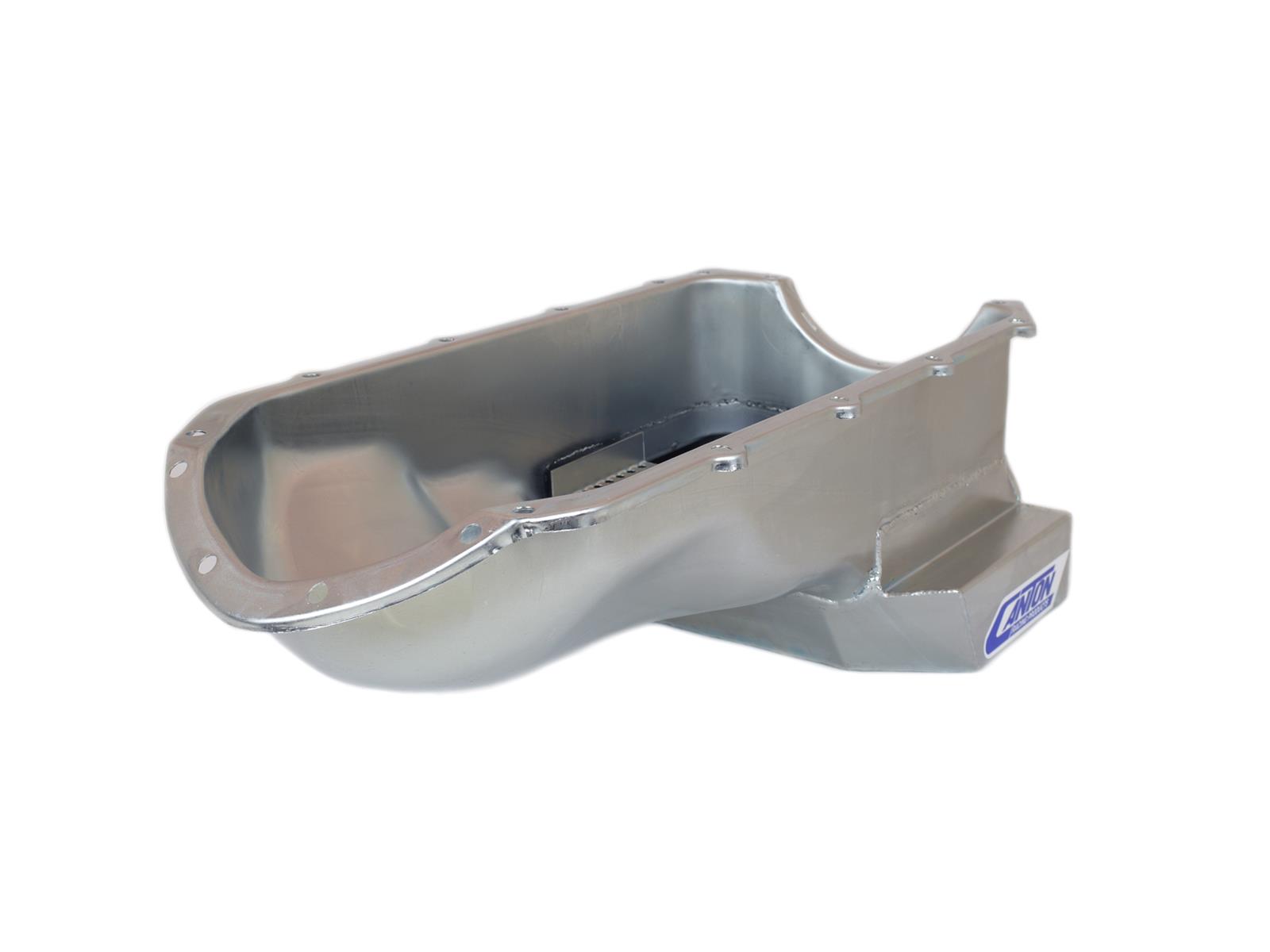 Canton Racing Road Race Series Wet Sump Oil Pans 15-444 Pan, Sump, Steel, 7 qt., Rear Sump, 8 in. Pan Depth, Pontiac V8, Each thumbnail 4