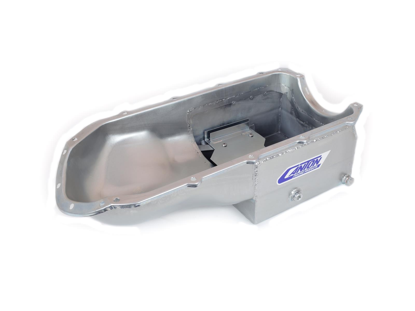 Canton Racing Road Race Series Wet Sump Oil Pans 15-450 Pan, Race, Steel, 6 qt., Rear Sump, Pontiac V8, Each thumbnail 4