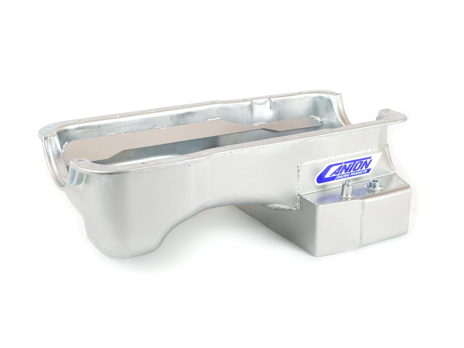 Canton Racing Street/Strip Wet Sump Oil Pans 15-640 Pan, Street/Strip, Steel, 6 qt., Rear Sump, Ford, Small Block, Each thumbnail 3