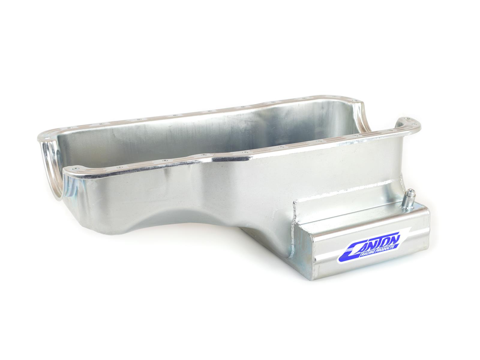 Canton Racing Street/Strip Wet Sump Oil Pans 15-660 Pan, Street/Strip, Steel, 6 qt., Front Sump, Ford, Small Block, 351, Each thumbnail 3