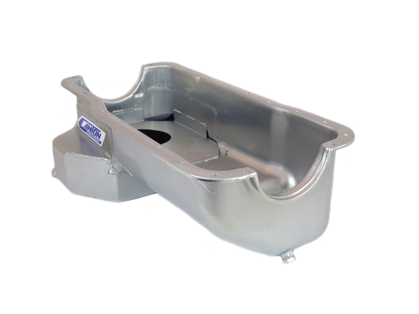 Canton Racing Street/Strip Wet Sump Oil Pans for 1979-1993 MUSTANG - 15-690 Pan, Street/Strip, Steel, 6 qt., Rear Sump, Ford, Small Block, 351, Each thumbnail 4