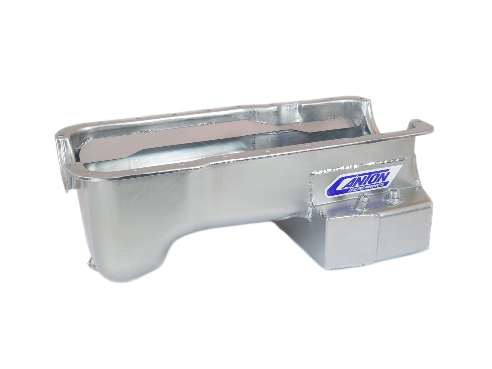 Canton Racing Street/Strip Wet Sump Oil Pans for 1979-1993 MUSTANG - 15-690 Pan, Street/Strip, Steel, 6 qt., Rear Sump, Ford, Small Block, 351, Each thumbnail 2