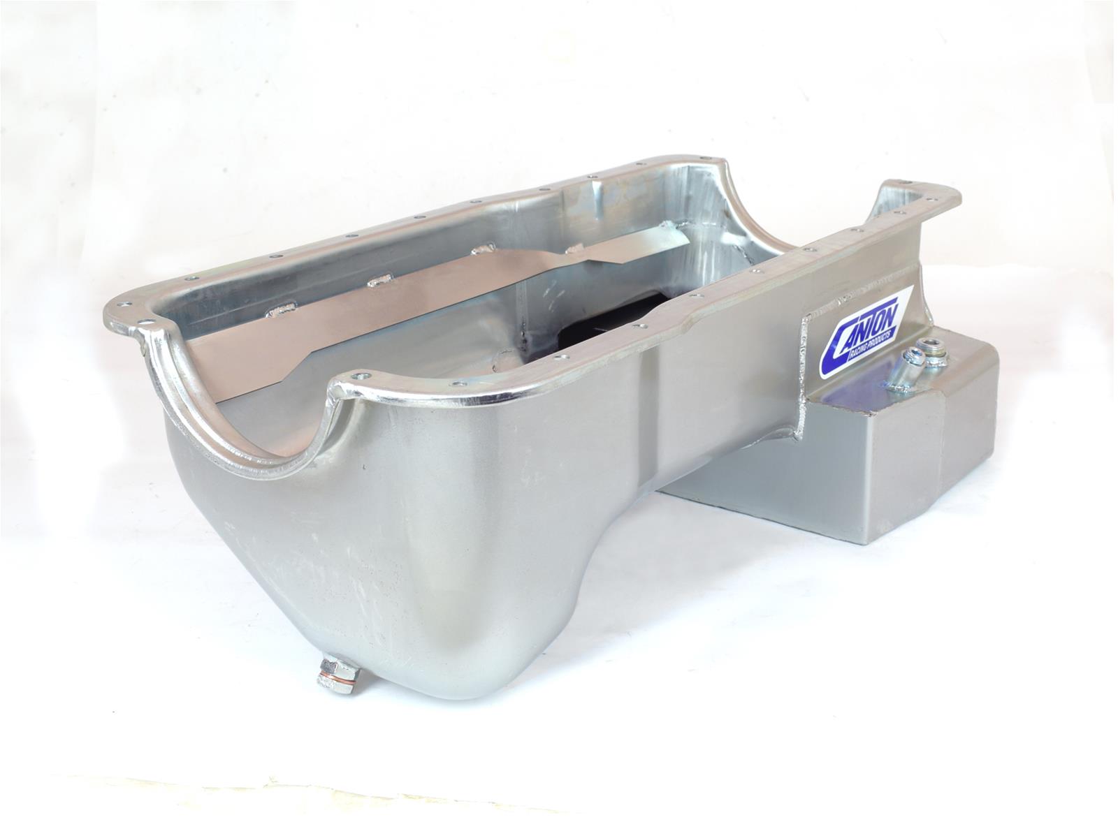 Canton Racing Road Race Series Wet Sump Oil Pans for 1979-1993 MUSTANG - 15-694 Pan, Race, Steel, 6 qt., Rear Sump, Ford, Small Block, 351, Each thumbnail 4