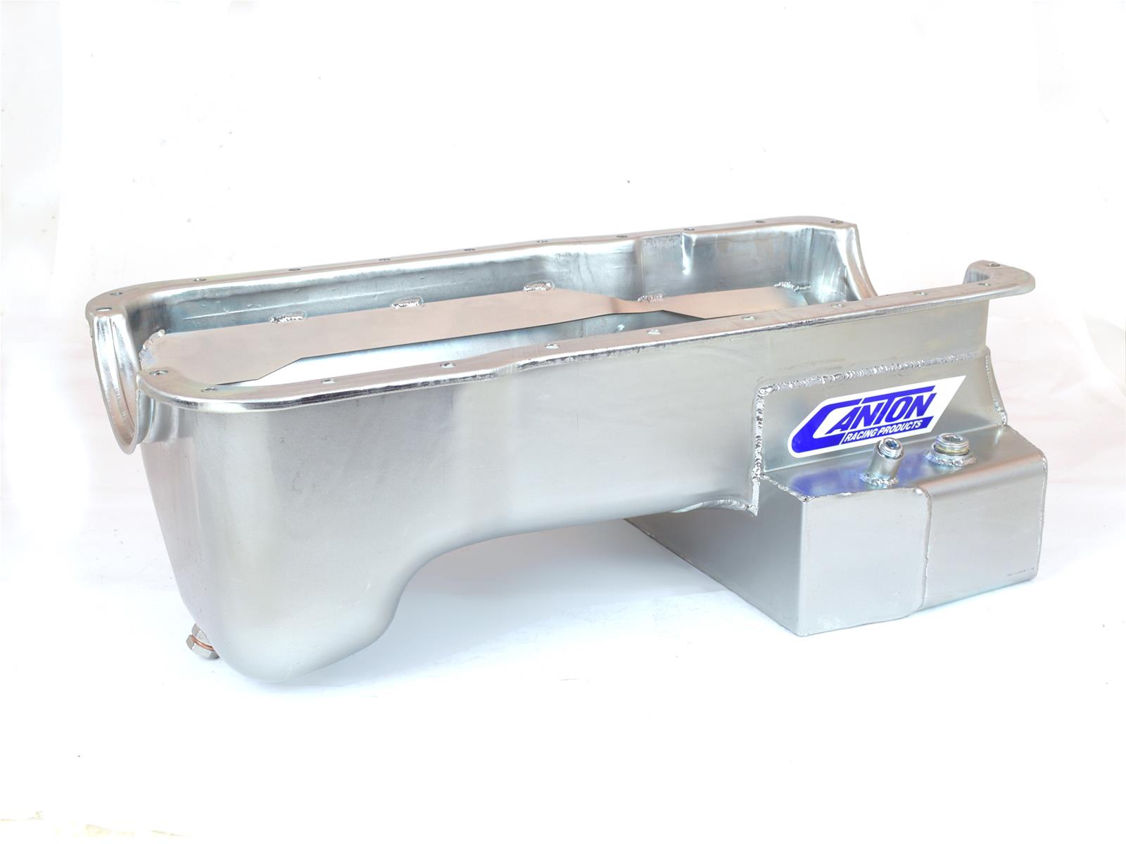 Canton Racing Road Race Series Wet Sump Oil Pans for 1979-1993 MUSTANG - 15-694 Pan, Race, Steel, 6 qt., Rear Sump, Ford, Small Block, 351, Each thumbnail 2
