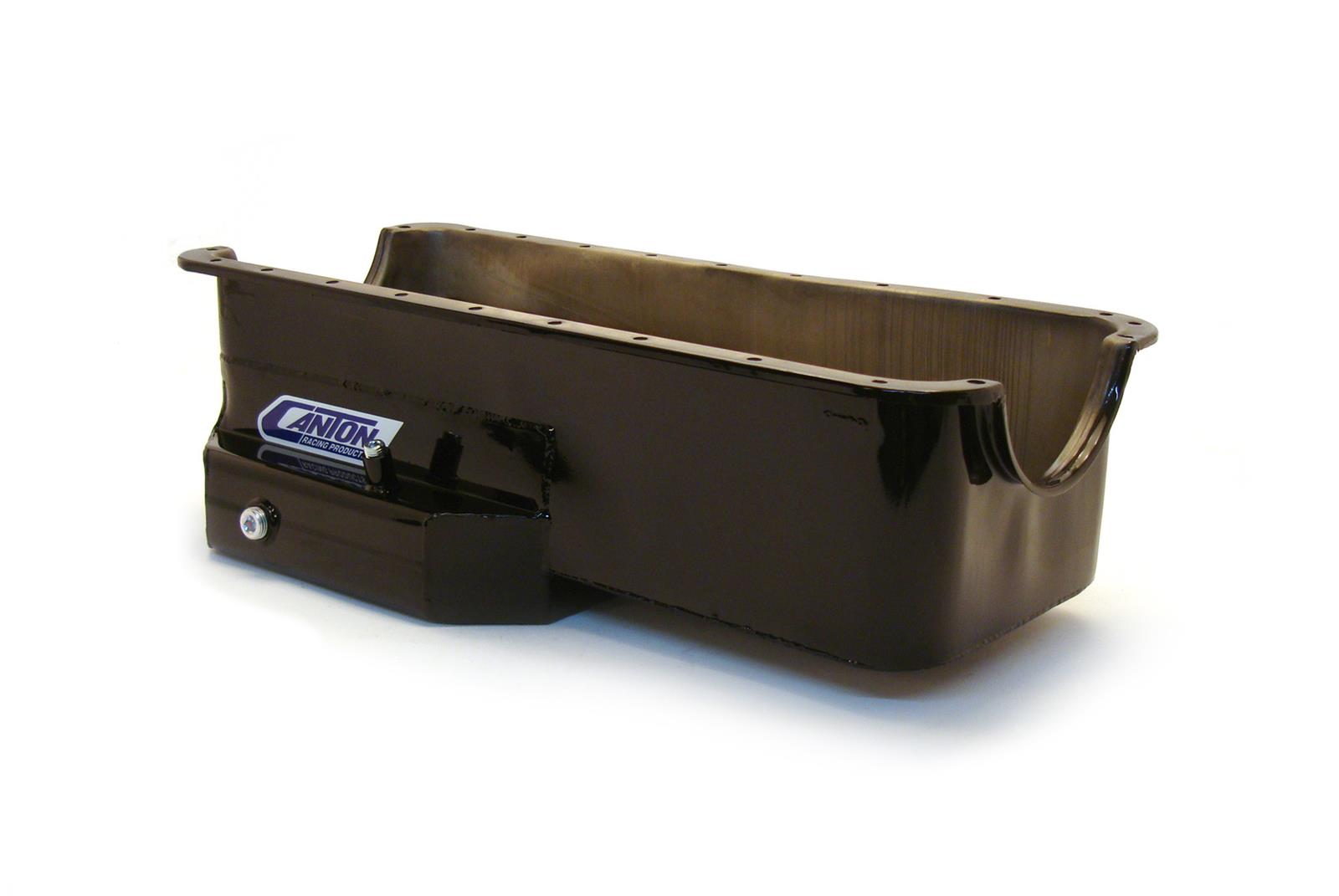 Canton Racing Road Race Series Wet Sump Oil Pans 15-766 Pan, Race, Steel, Black Powdercoated, 7 qt., Rear Sump, Ford, Big Block 385 Series, Each thumbnail 2