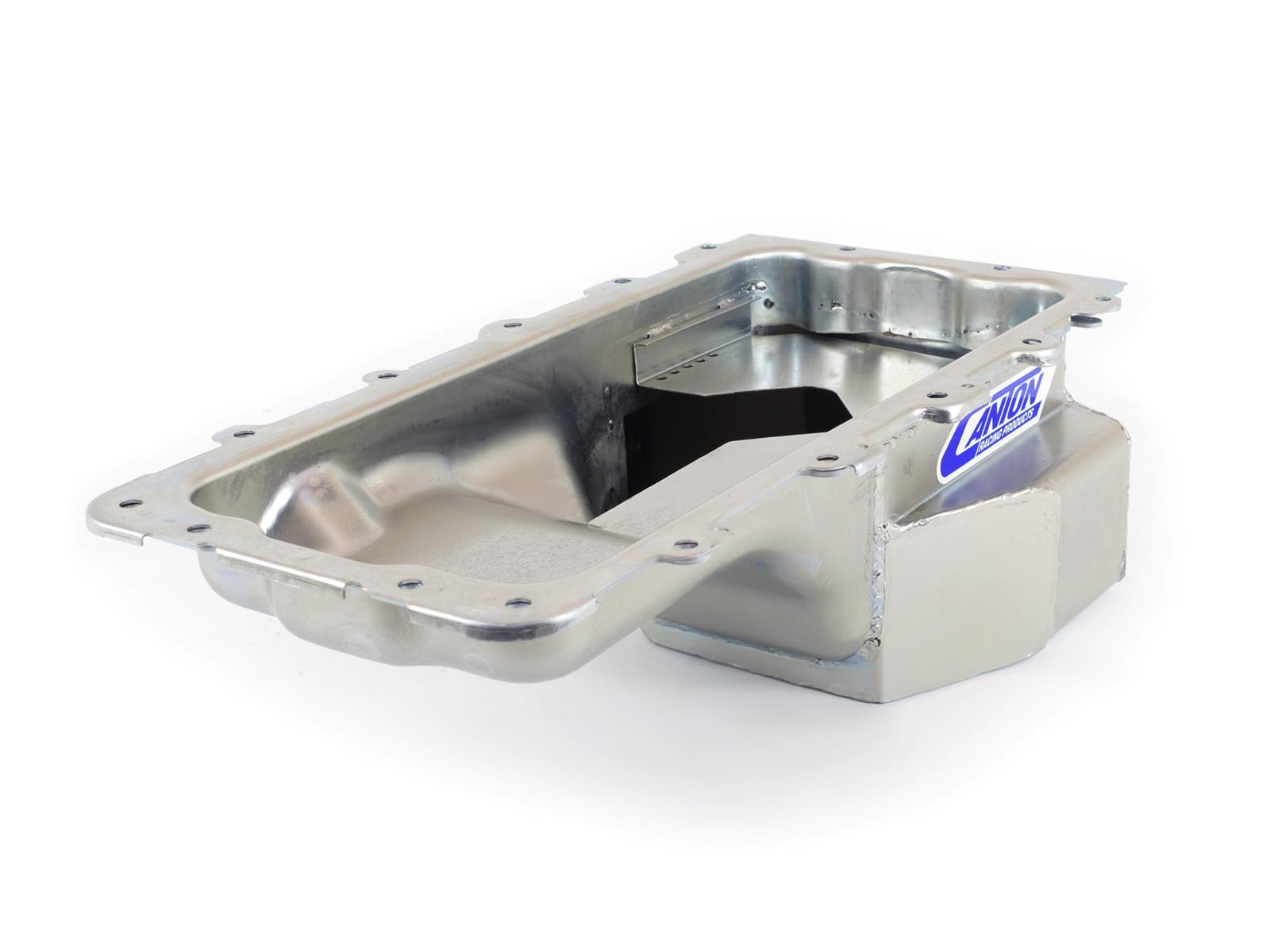 Canton Racing Street/Strip Wet Sump Oil Pans for 1996-2014 MUSTANG - 15-780 Pan, Street/Strip, Steel, 6 qt., Rear Sump, Ford, Modular, 4.6/5.4L, Each thumbnail 2