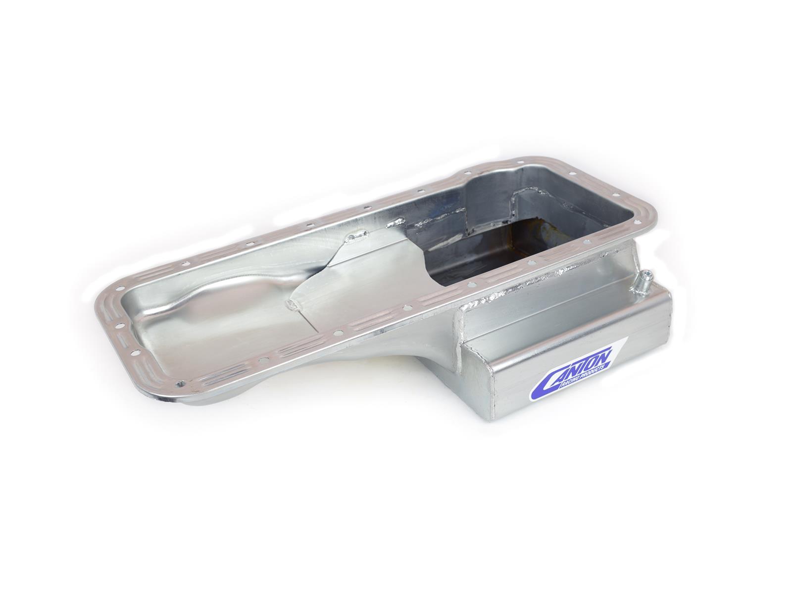 Canton Racing Street/Strip Wet Sump Oil Pans 15-810 Pan, Street/Strip, Steel, 7 qt., Front Sump, Ford, Big Block FE, Each thumbnail 4