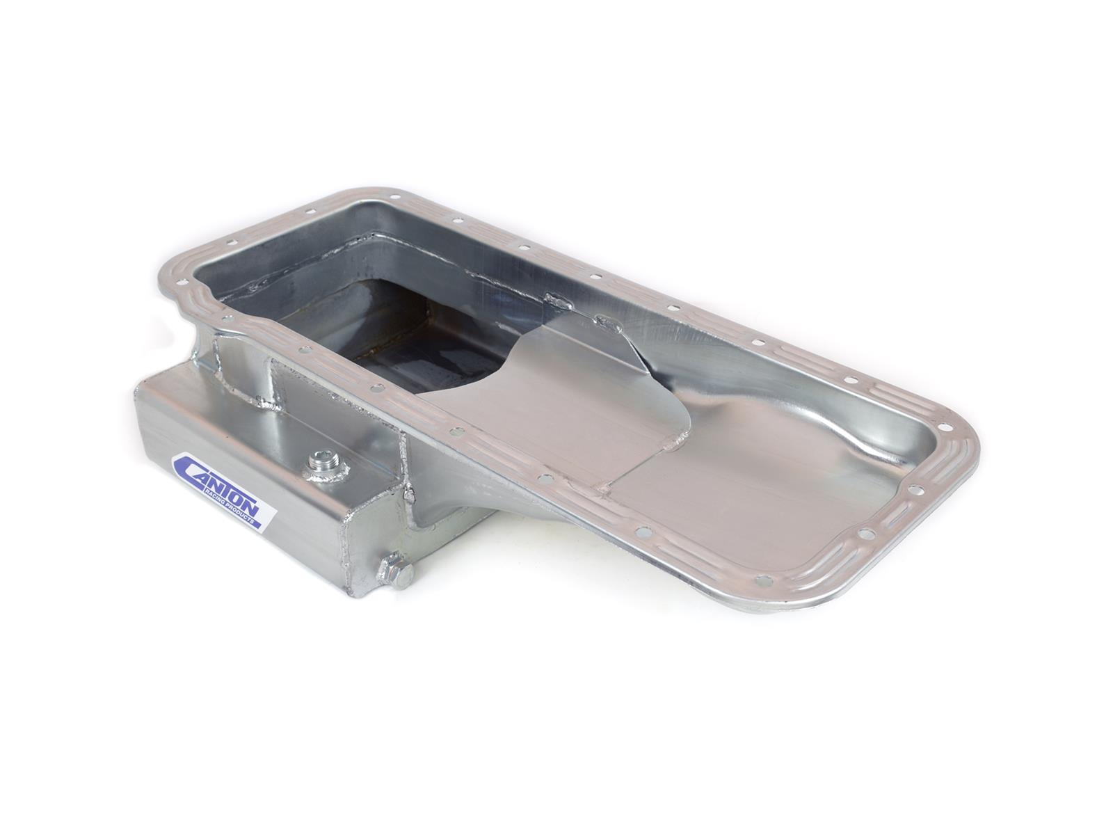 Canton Racing Street/Strip Wet Sump Oil Pans 15-810 Pan, Street/Strip, Steel, 7 qt., Front Sump, Ford, Big Block FE, Each thumbnail 3