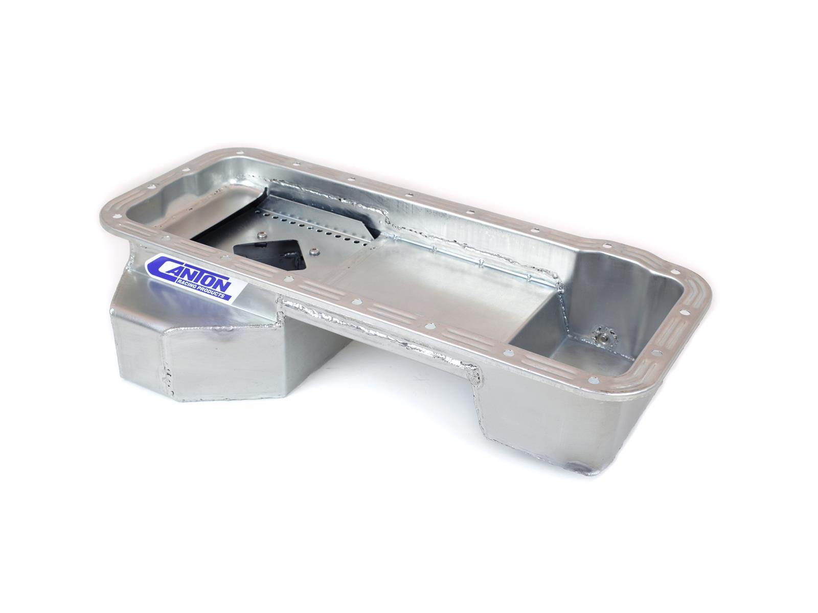 Canton Racing Road Race Series Wet Sump Oil Pans 15-874 Pan, Race, Steel, 6 qt., Rear Sump, Ford, Big Block FE, Each thumbnail 2
